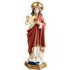 Inmaculada Romero IR Sacro Cuore Di Gesù Figura 43 cm. Base Blu Immagine Resina Basamento