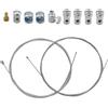 LOREC 2M Cavo Frizione Universale Kit di Riparazione Universale Kit di Riparazione Cavo Dell'acceleratore con 9 Pezzi Parti Universali per Moto e Cross