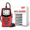 iKiKin Scanner diagnostico e Motore OBD2 Professionale con compatibilità Universale per Tutti i Veicoli OBDII/EOBD Lettore di codice Premium con analisi dei Dati in Tempo Reale (Rosso)