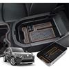 GAFAT Compatibile con Toyota RAV4 XA50 2019-2025 2026 Contenitore Portaoggetti per Braccioli, Accessori RAV4 Hybrid/Plug-in Hybrid Oragnizer Console Centrale Vano Portaoggetti (Arancione)