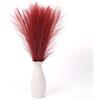 Uxney Erba della pampa,Erba della pampa artificiale 55cm - Decorazione con fiori secchi per domestico(Bordeaux,20 pezzi)
