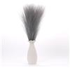 Uxney Erba della pampa,Erba della pampa artificiale 55cm - Decorazione con fiori secchi per domestico(Grigio chiaro,20 pezzi)