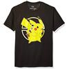 Pokémon Maglietta Pikachu Poké Ball Icona Trainer - Nero - XL