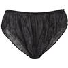 ZJchao Slip usa e getta, nero unisex monouso nero non tessuto intimo non tessuto tronchi viaggio all'aperto salone di bellezza hotel (50 in una borsa) 50 pezzi