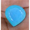 Naturale Azzurro Welo Opale 32.65 KT Pera Certificato Non Scaldato Australiano