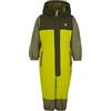 Ziener Anup-z Tuta da Neve, Impermeabile, Calda, in Lana, Erba elettrica, 98 Unisex-Bimbi