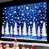 AVAKY Vetrofanie Natalizie con 10 albero di Natale, Inverno Adesivi Natalizi per Finestre Vetri Removibili, 232 Stickers Vetrofanie Natale, per Vetro Porte Vetrine Decorazioni Natalizie per la Casa