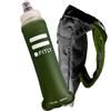 FITLY Flask Holder Forest Green con Borraccia Morbida 300ml - Borraccia Sportiva Ideale per Corsa - Bottiglia di Idratazione Portatile per Attività Sportive - Per Running, Trail e Fitness