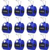 PATIKIL Contatore Scatto 12 Pacco Contatore Manuale 4 Cifra Meccanici Palmare Contagiri con Dito Cerchio per Evento Sportivo Golf Stadio Palestra Blu