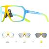 KAPVOE Occhiali Fotocromatici Ciclismo MTB Uomo Donna Bici da Corsa Trasparenti Occhiali da Sole Sportivi Montagna Bicicletta Trekking Arrampicata Correre Golf Baseball Running