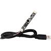 Svpro Modulo fotocamera USB da 16 MP, con microfono per computer, fotocamera HD UVC USB, 2 zoom digitale, modulo video Lightburm, incisione laser