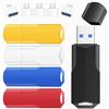 Wooolken Chiavetta USB 3.0 32GB 5 Pezzi con Cappuccio Protettivo, Pen Drive con Adattatore USB-C e Cordino, Pennette USB Compatibili con PC, Laptop, TV, MacBook, Chromebook