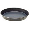 Baldassare Agnelli Pentole Agnelli Lamiera Blu Tortiera Tonda per Pizze , Nero, 26 cm