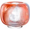 LEONARDO HOME Cipria Due 047507 - Vaso decorativo con gradiente, diametro 13 cm, design artistico, per bouquet, altezza 19,5 cm, multicolore