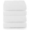 Top Towel Plus - Set di 4 Asciugamani da Bagno e Lavabo 100% Cotone | Asciugamani Morbidi, Assorbenti e Resistenti 50x100 cm | Set Ideale per Bagno Moderno