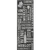 andiamo Louisville 721828 - Tappeto a pelo corto, in tessuto piatto, senza pelo, 67 x 180 cm, colore: Antracite