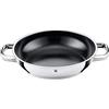 WMF Padella con Rivestimento Antiaderente Diametro 24 cm, beccuccio versatore in Acciaio Inox con Manico in Acciaio Inox Cromargan®, Utilizzabile su Piastre ad induzione, Lavaggio a Mano consigliato.