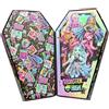 Joy Toy Monster High calendario d'avvento con gioielli e accessori per capelli - 21x7x34 cm