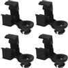 Create idea 4 fibbie di fissaggio per cofano auto, staffa rotante per asta del cofano 09209M09L02, clip di supporto per asta del cofano compatibile con Suzuki Alto Splash Swift