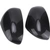 Fydun Copertura Specchietto Auto, Fydun 1 Paio Copertura dello Specchietto Retrovisore Esterno Protezione Specchietti Auto Calotte per Specchietti Retrovisori per Smart Fortwo/Forfour 453(Fibra Di Carbonio)