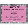 Arches Aquarelle Blocco 20 fogli 300 g grana satinato bianco naturale 26 x 36 cm bianco