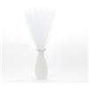 Uxney Erba della pampa,Erba della pampa artificiale 55cm - Decorazione con fiori secchi per domestico(Bianco,20 pezzi)