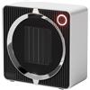 Timiyou Termoventilatore Basso Consumo 500W, Stufetta Elettrica Portatile PTC Ceramica, Scaldabagno Elettrico Silenzioso, Riscaldamento Veloce, Protezione da Surriscaldamento e Ribaltamento, per Ufficio/Casa