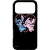 Disney Custodia per iPhone 17 Pro Max Disney Lilo e Stitch Angelo Cuore Baci