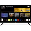 Cello Smart TV LED Frameless da 43 pollici, webOS ultraveloce, Netflix, Prime Video, Apple TV, Disney Plus, Bluetooth, 3 porte HDMI e porta USB. [2025]