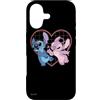 Disney Custodia per iPhone 17 Disney Lilo e Stitch Angelo Cuore Baci