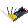 kwb Power-BOX - Set di 3 punte per trapano in metallo, con 5 punte