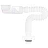 GmwyCzV Sifone Lavabo Bagno 1 1/4, Flessibile Regolabile Tubo Scarico Lavandino Bagno, Allungabile da 380-930mm Sifone Lavandino Cucina Plastica con Antiodore, per Cucina, Lavello