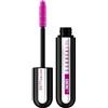 Maybelline New-York - Mascara effetto estensione ciglia extra nero, lunghezza e volume, tenuta 24 ore, falsies surreal meta nero, 10 ml
