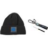 Inter Set Box Idea Regalo Natale o Compleanno, 2 prodotti INTER, Cappello e Portachiavi in Pelle, Prodotto Ufficiale INTER 154013
