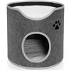Camon Gatto Cuccia a Cilindro in Feltro 1PZ