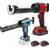 Pistola a pressare elettrica senza fili pistola per calafataggio in vetro elettrico multifunzione strumento sigillante per ghiaccio adesivo per batteria Makita 21V