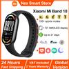 Xiaomi Nuovo braccialetto intelligente Xiaomi Mi Band 10, display AMOLED da 1,72", monitoraggio dell'ossigeno nel sangue della frequenza cardiaca, oltre 150 modalità sportive Smart Band BT5.4 Versione - Midnigh