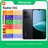 XIAOMI 【Marchio+】 Versione globale Redmi 15C 4G Telefono cellulare 50MP AI Doppia fotocamera 6000mAh 33W Smartphone cellulare a ricarica rapida