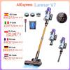 Laresar V7 500W 50000Pa Batteria a scarica aspirapolvere Palmare Smart Home Appliance Batteria rimovibile Tazza per la polvere