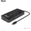 CLUB3D Hub USB CLUB3D CSV-1595 hub di interfaccia 3.2 Gen 1 (3.1 1) Type-C 5000 Mbit/s Nero [CSV-1595]