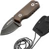 Magnum Böker Magnum, Coltello Li'l Friend Micro, Acciaio Inossidabile, 3.5 cm, Standard, Unisex, Cachi e Argento, Antiscivolo, Tattico