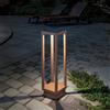 zafferano Home Solar lampada da terra con picchetto a terra, LED, LD0256R3, Home [Lampade per Esterni > Lampade solari]