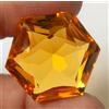 mozzo zaffiro 82,75 ct. taglio esagonale grande giallo citrino pietre preziose sfuse regali...