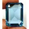 Sapphire_hub AAA + grande topazio blu 67,50 ct. taglio smeraldo pietra preziosa sfusa rega...