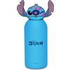 Seven Borraccia termica LILO & STITCH Azzurra - 350 ml con Copritappo sagomato