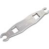Park Tool MWF-3 Chiave per Raccordi Freni Idraulici Bicicletta da 7 e 8 mm, con Attacco da 3/8 Pollici per Chiave Dinamometrica