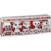Funko Pop! Star Wars: Holiday - Darth Vader, Stormtrooper, Boba-Fett, C-3PO, R2-D2 Snowmen - 5 Pack- Esclusiva Amazon - Figura in Vinile da Collezione - Idea Regalo - Merchandising Ufficiale