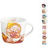 Home, Set 12 Tazze Caffè Disney Nani in Porcellana (100 ml) - Confezione Completa con 7 Nani, Biancaneve e Personaggi - Perfetto per Collezionisti e Appassionati Disney