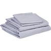 Sweet Home Collection Lussuoso Set di Biancheria da Letto con Lenzuolo Piatto, Lenzuolo con Angoli, 2 federe, in Microfibra, Grigio a Pois, per Letto Queen Size