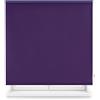 Decorblind Tenda avvolgibile oscurante termica, dimensioni: 140 x 175 cm larghezza x lunghezza/misura telo 137 x 170 cm, colore viola, facile installazione a parete o soffitto